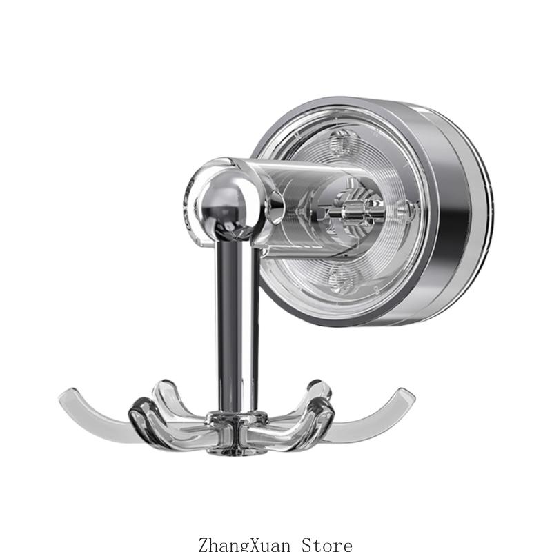 strong ABS 6 Claw Rotating Suction Hook No Drilling need Space Saving Kitchen Storage for Kitchen Wall Storage 3XUF