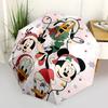 1pc Mickey Mouse & Friends Christmas Holiday Lights String Decoration with Santa Hats Automatic Opening Umbrella - Festive Outdoor Decor for