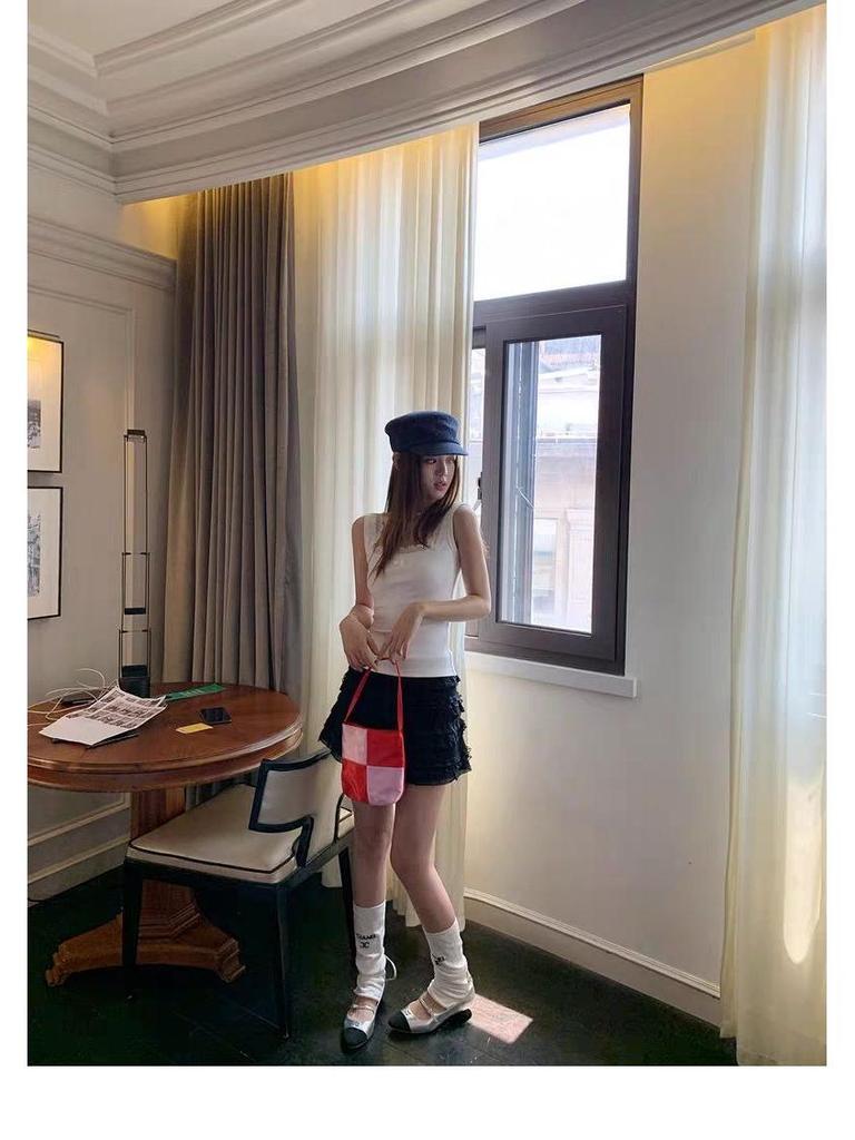 Women's Plus Size Slim Fit Square Neck Lace Camisole - Spring/Summer 2025 Trendy Sleeveless Base Layer