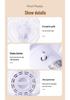 Silent Five-Blade Oscillating Desktop Fan for Home or Office