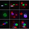 Clear Patterned Projection Light Colorful Rotating Voice Control Stage Light