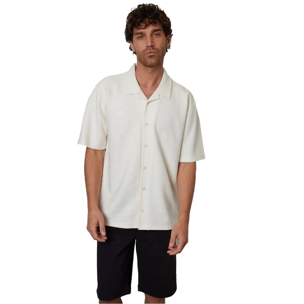 Threadbare Mens Antti Relaxed Fit Short-Sleeved Shirt