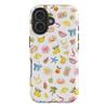 Custodia per Telefono Fragola Clmj per Samsung Galaxy A56 A36 A26 S26 S25 S24 S23 S20FE Ultra Plus 4G 5G Cover Posteriore di Lusso a Doppio Strato