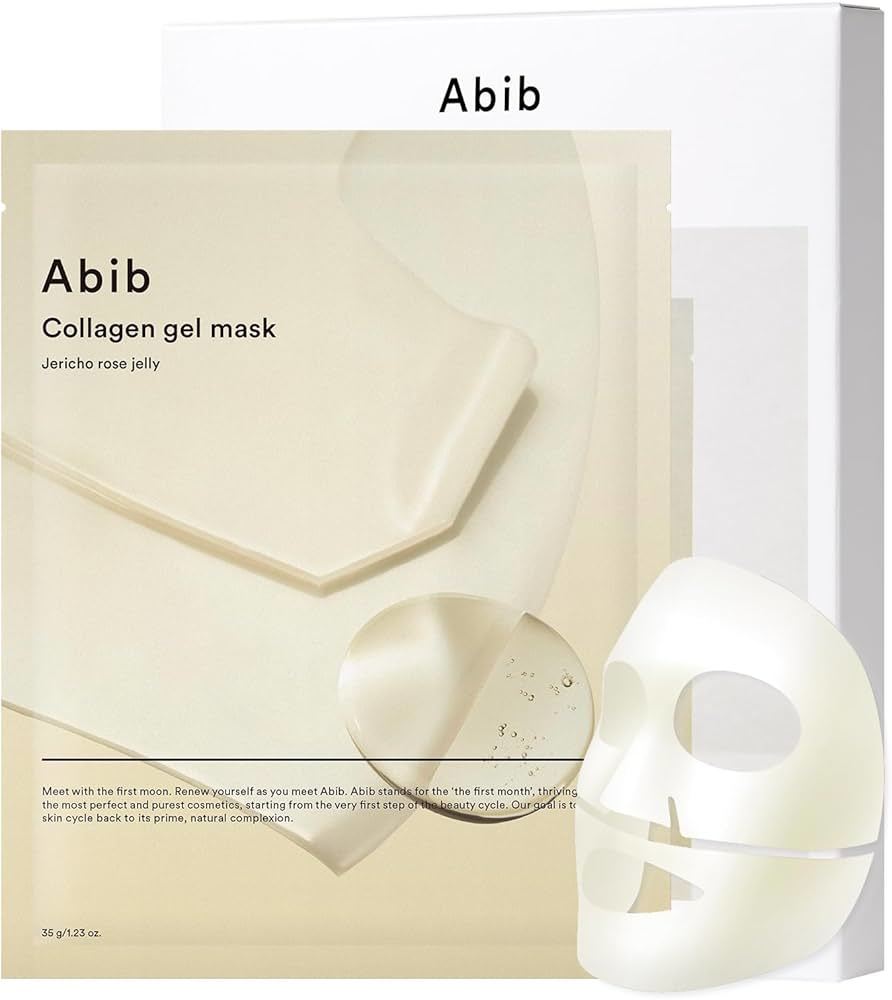 

[Abib] Collagen Gel Mask (3 types) / Heartleaf / Sedum / Jericho Rose / Calming, Hydrating, Moisturizing, Korean Cosmetics, Kbeauty Jericho Rose