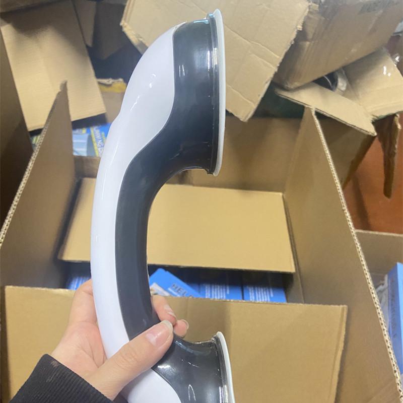 

Suction Cup Bathroom Safety Grab Bar and Glass Door Handle 6182 чёрный