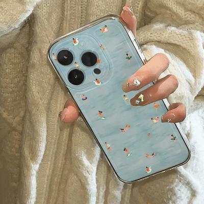Sommer-Schwimmbad-Handyhülle Für Samsung Galaxy S26 S23 S24 S22 S25 Ultra Plus Hülle Für Galaxy S25+ S24+ S23+ S22+ Fundas