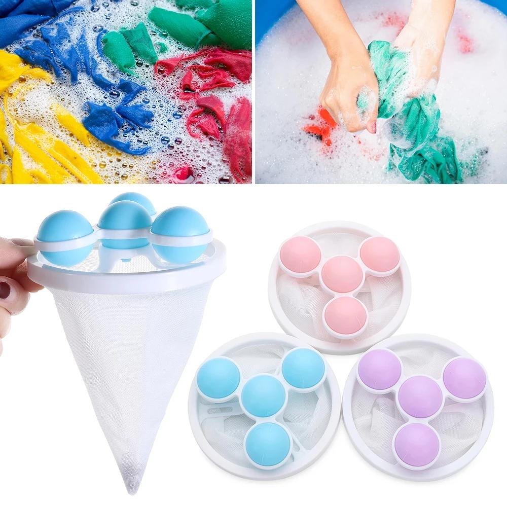 Wiederverwendbarer schwimmender Flusenfilterbeutel für Waschmaschinen – Fortschrittlicher Tierhaarentferner und Kleiderreiniger mit verbesserter Filterung für frische, saubere Wäsche