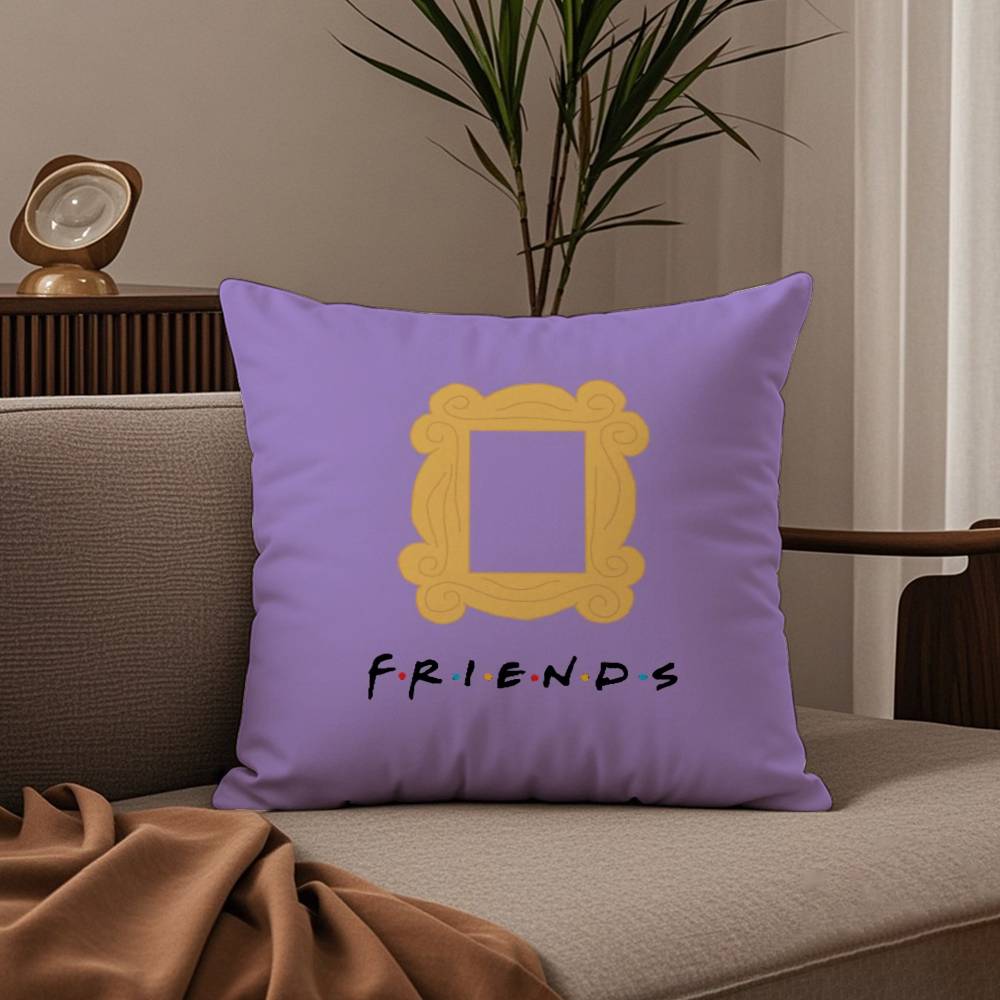 Klassischer Kissenbezug zur TV-Serie „Friends“ – hochwertiger Druck – ideal für Wohnzimmer, Sofa oder Schlafzimmer.