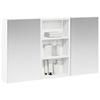 Bathroom Cabinet Set 3 pcs 90 x 10.5 x 50 cm Engineered Wood