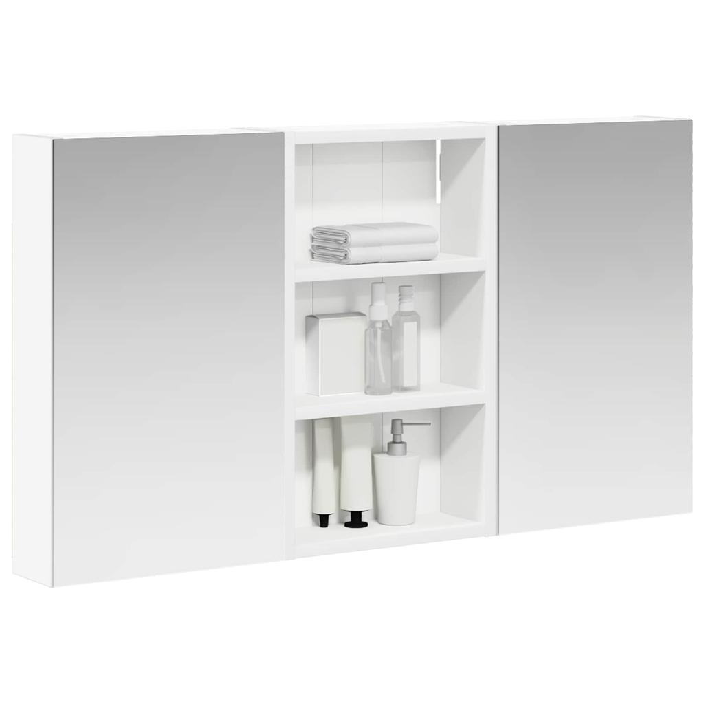 Bathroom Cabinet Set 3 pcs 90 x 10.5 x 50 cm Engineered Wood