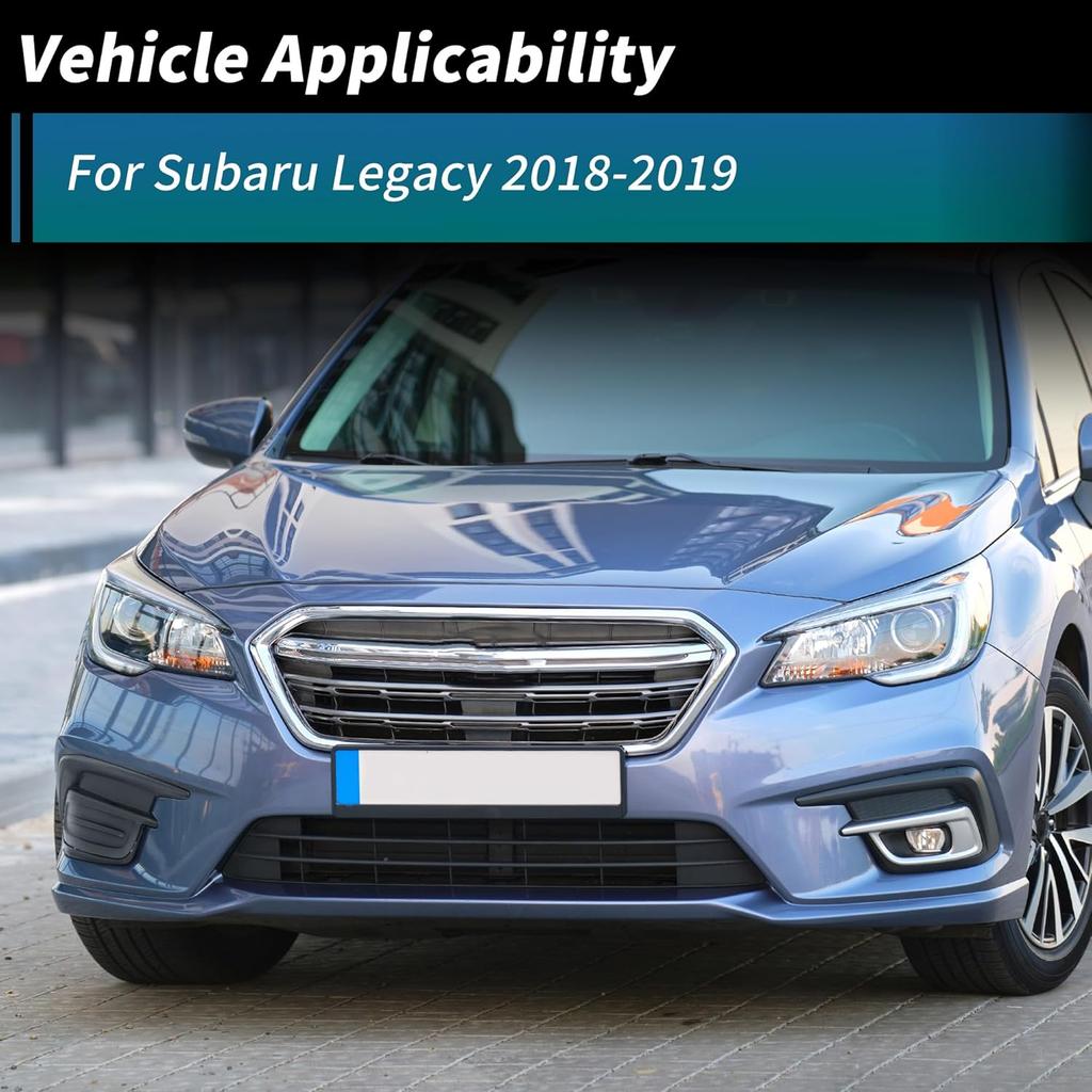 Passenger Side Fog Light Grill for Subaru Legacy 2018 2019 Front Bumper Fog Light Grille Cover Fog Light Shell 1 Pc No.57731AL56A