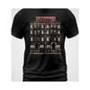T-Shirt mit dem Led Zeppelin Album 'Physical Graffiti' und Aufdrucken von Robert Plant und Jimmy Page. Bequem für alle Jahreszeiten, Maschine