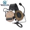 WZ151 Tactical Walkie Talkie Headset Noise Reduction Over-ear Communication Earphone 7.0mm Plug Specialized Headphones with Mic