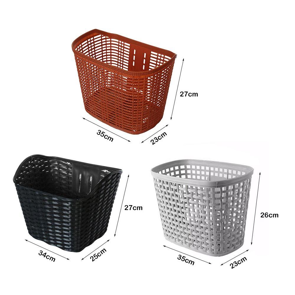 Hollow Children Bike Basket Multicolors Scooter Handlebar Basket Rear Cycling Accessories
