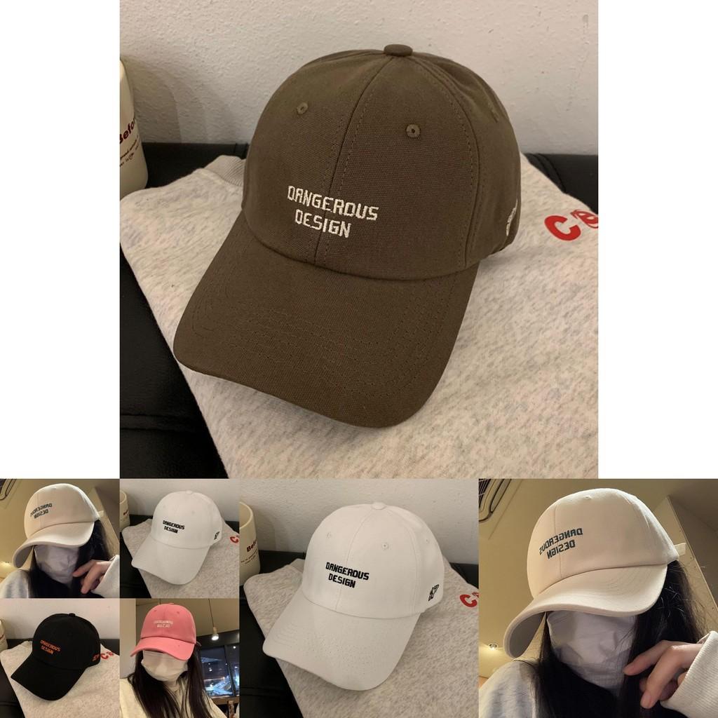 New Fashionable Embroidered Baseball Hat For Men And Women Round Top Design