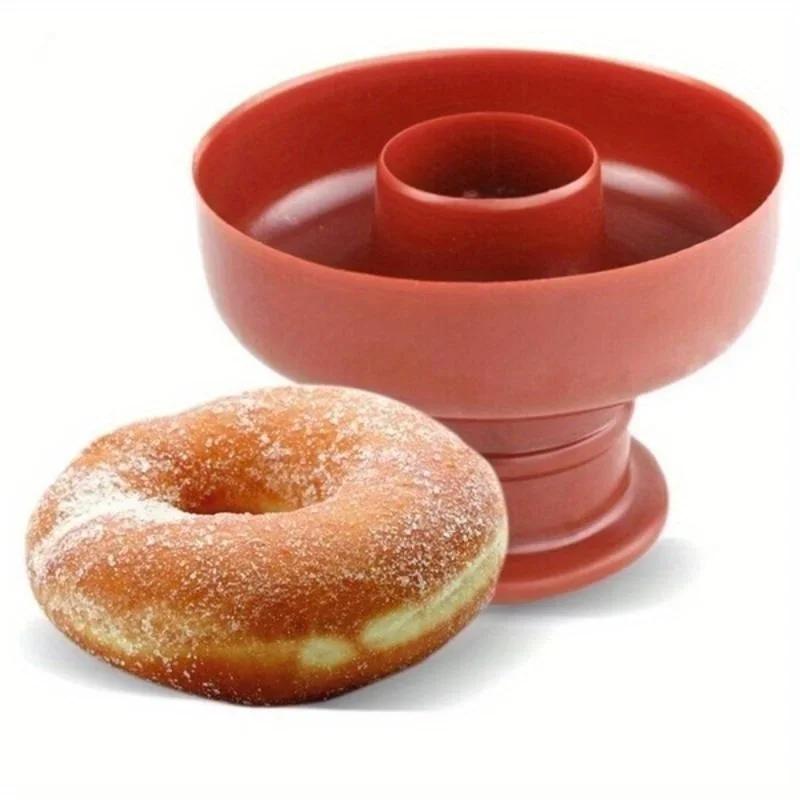 New Kitchen Household Baking Tool Cake Decor Food-Grade Plastic Cake Maker Mold Desserts Cutter DIY Mold Fondant Doughnut Cutter