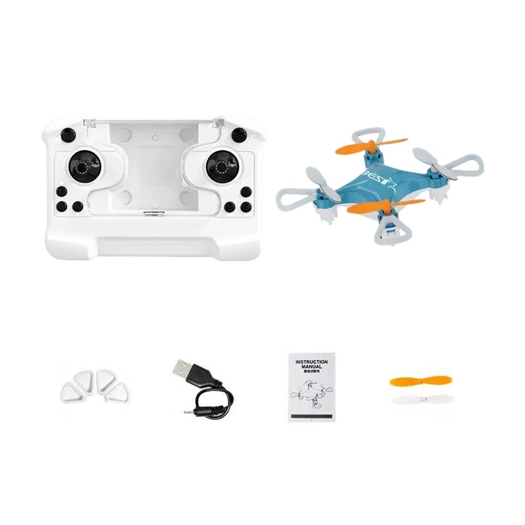 Pocket Remote Control Drone With Altitude Hold, Small Quad Aircraft For Kids Adults Indoor Fun Gift
