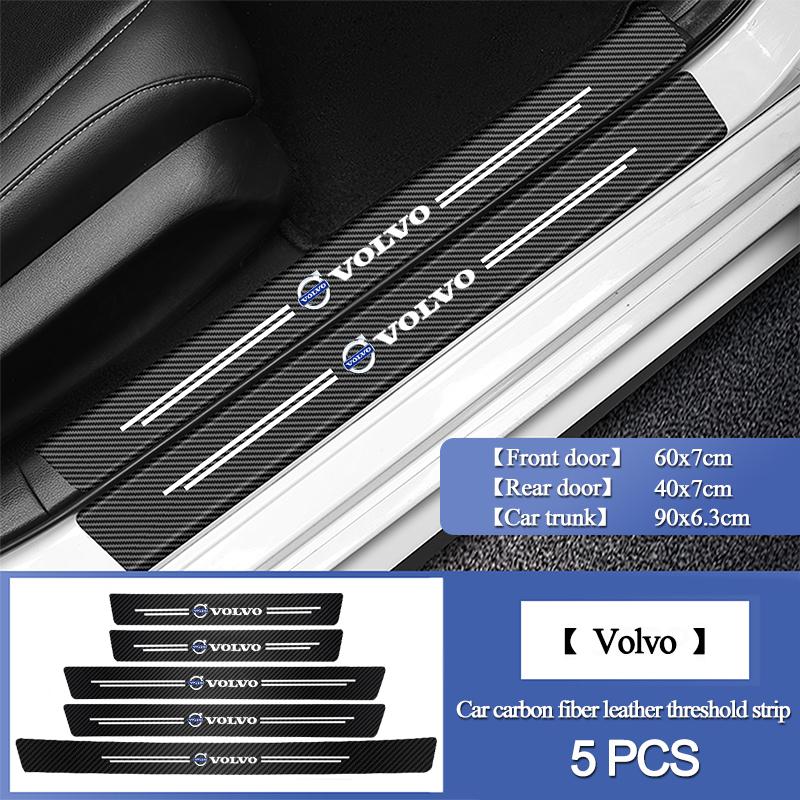 1/4/5 Fo Pieces Volvo Car Floor Trim, Easy To Use And Water-Resi For Volvo AWD S60 XC60 S40 XC40 XC90 V60 S80 S90 V90 S60L S80L