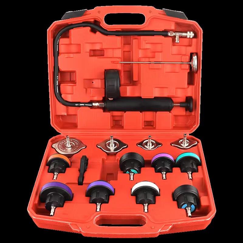 

15-Piece Cooling System Pressure Test and Leak Detection Kit CN plug (adapter included)