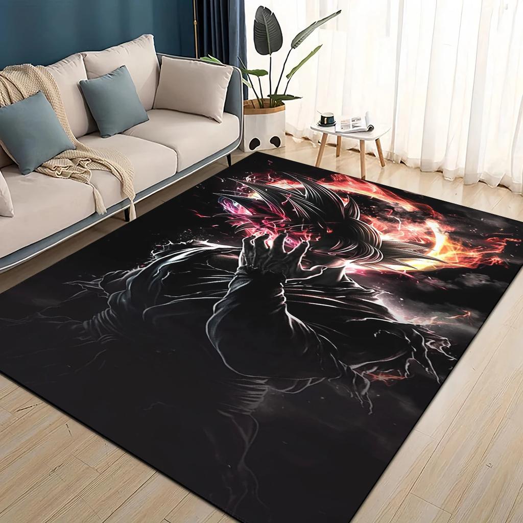 3D Dragon Anime Carpet Rug for Living Room Bedroom Home Sofa Decoration,kids PlayNon-slip Floor Mat Gift