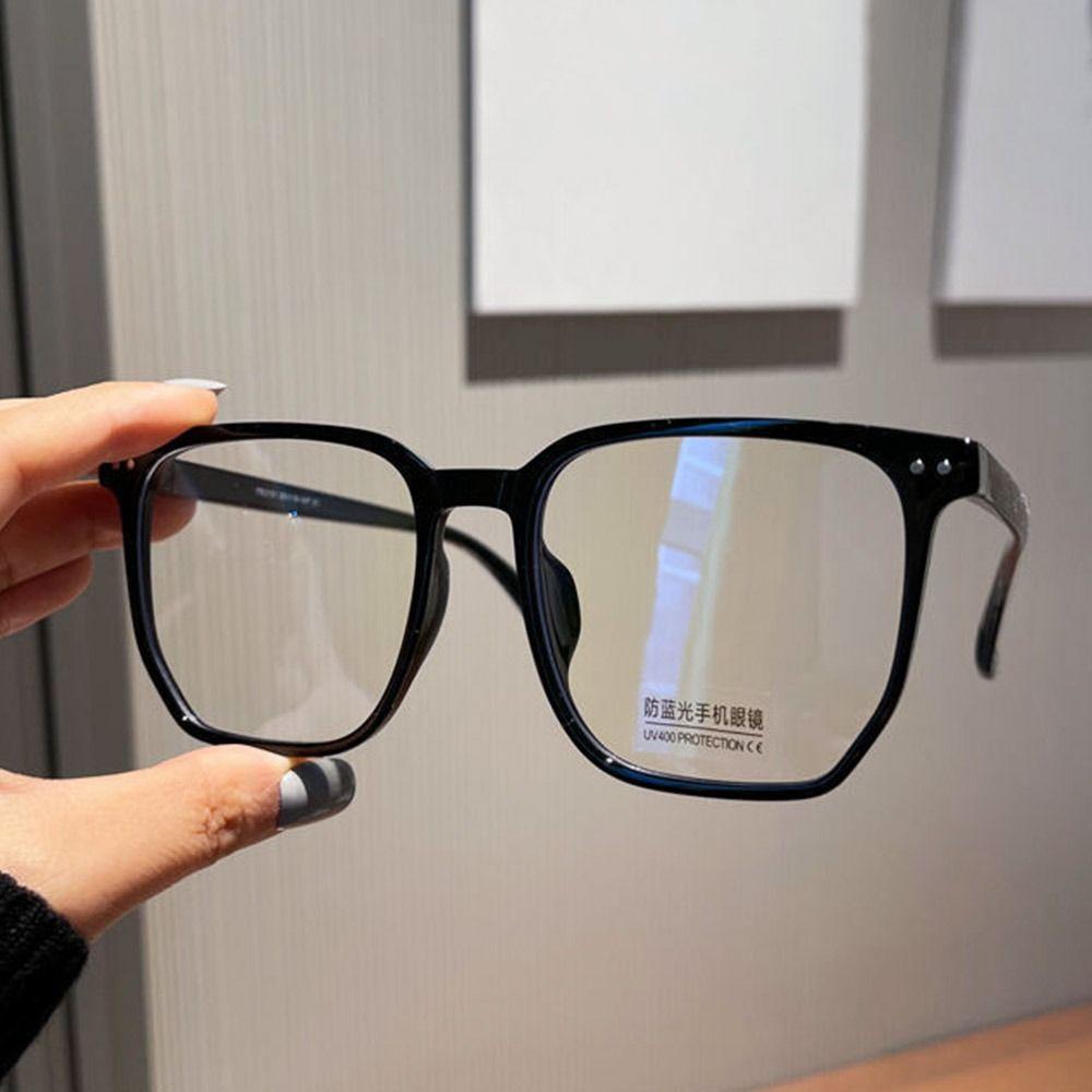Eye Protection Computer Goggles Oversized Eyeglasses Ultra Light Frame Anti-Blue Light Glasses