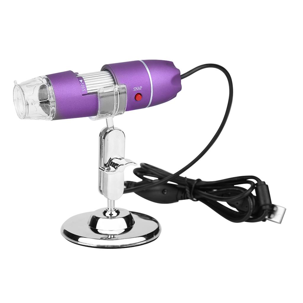 Digital Microscope USB Endoscope Beauty Skin Tester Hair Follicle Scalp Detector 50X‑500X
