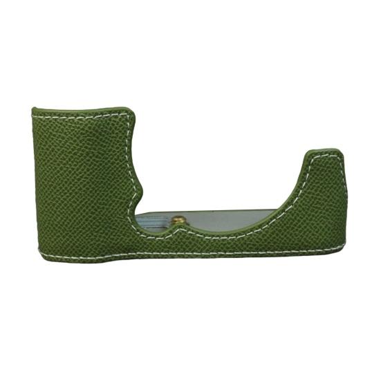 X-M5 Camera Half Case Faux Leather Half-body Protective Cover Scratch Dust Protection Camera Cover for Fujifilm X-M5