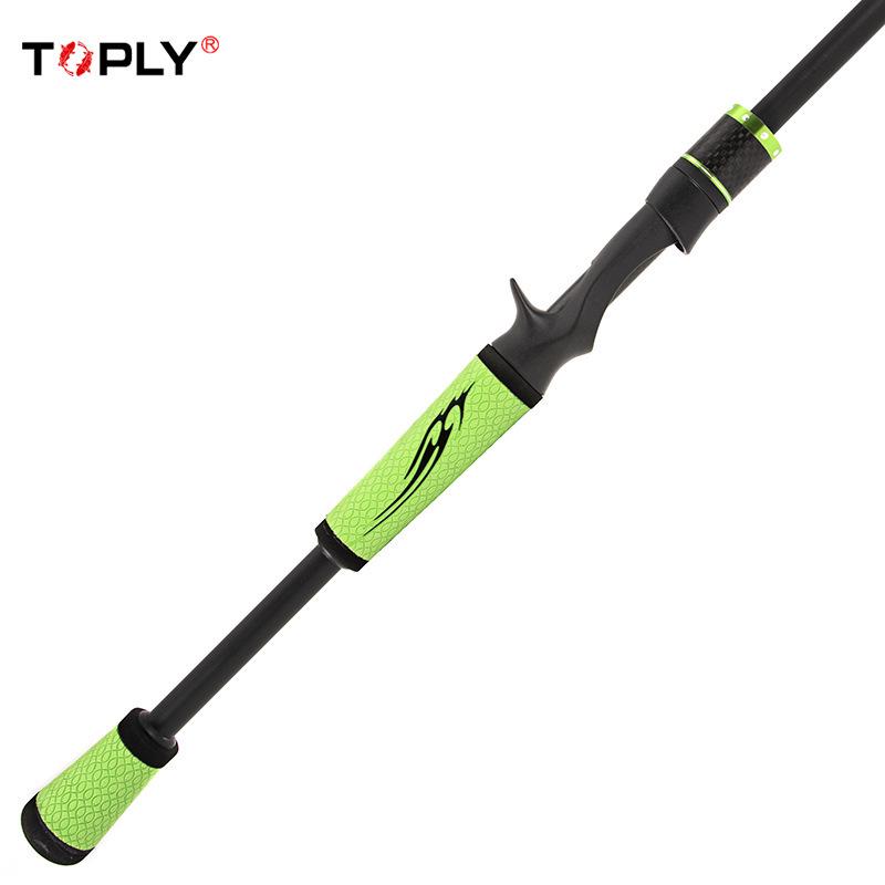 Popular SPG Fishing Rod with Green Lacquered Gun Handle and Hollow Reel Seat