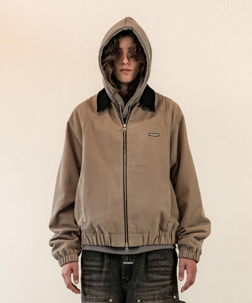 Thevinylhouse Blouson Jacket Sand