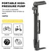 140PSI Bicycle Pump Schrader Presta Valve Handheld Bike Pump Cycling Inflator MTB Mountain Bike Inflator for Tire Inflat