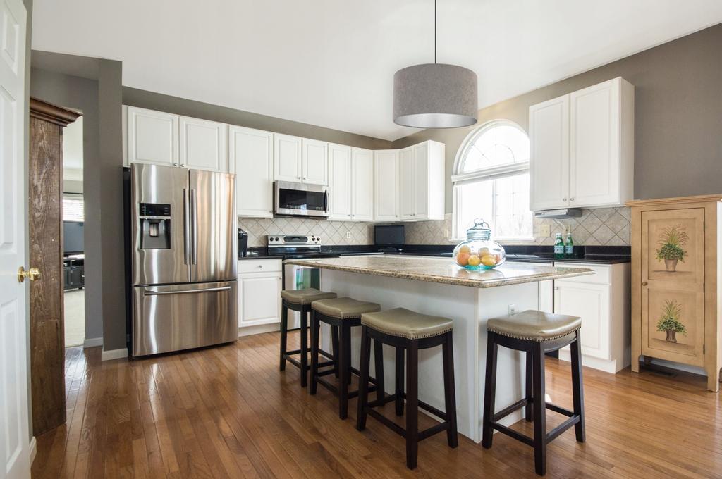 Hanging Lamp, Ceiling Chandelier, Chrome, Velvet Lampshade