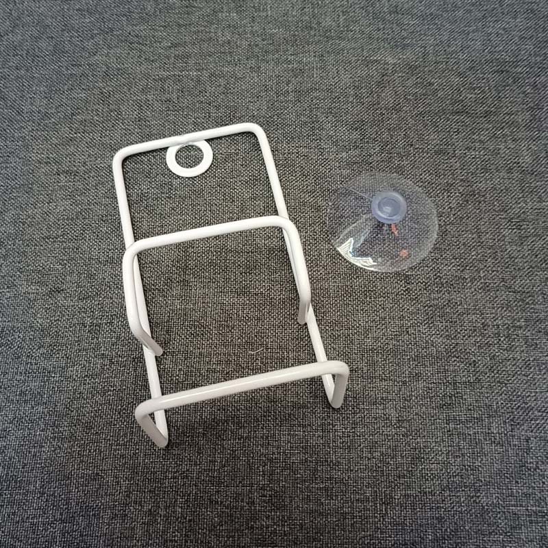 Double Layer Drain Rack Suction Cup Cleaning Cloth Shelf Dish Drainer Sponge Holder Sink Kitchen Accessories