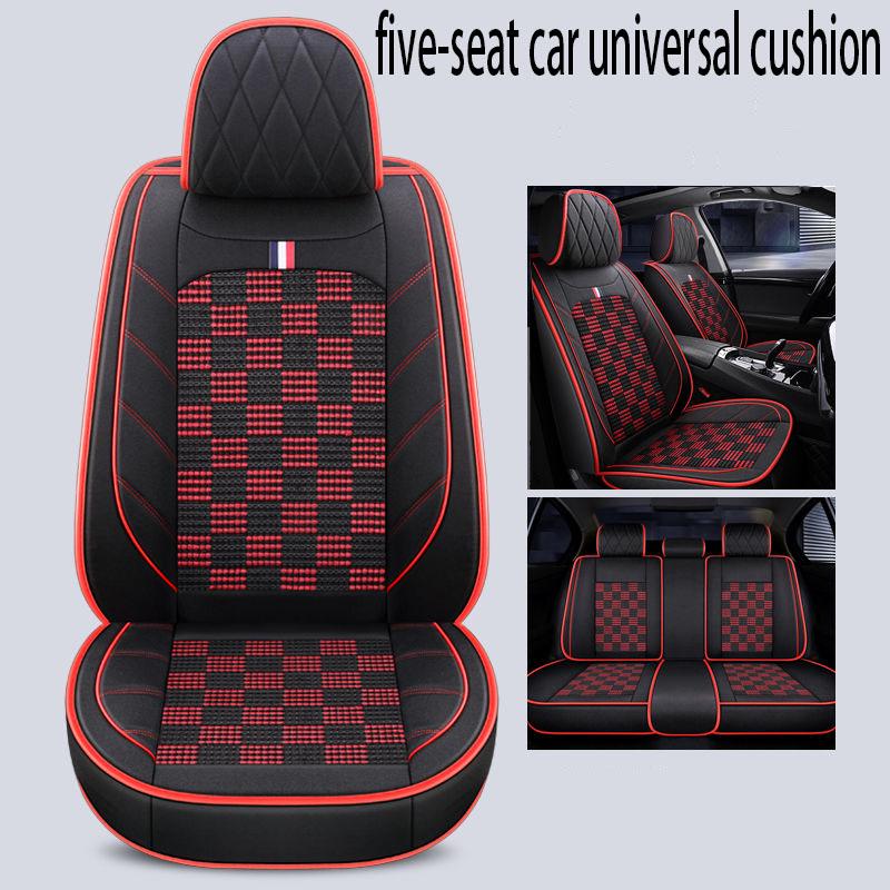 Cheap Car seat cover Winter Car Seat Cover Universal 5 set Auto Seat