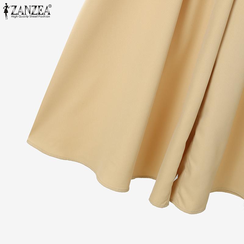 ZANZEA Women Sleeveless Tank Tops and Wide Leg Pants Summer Two Piece Suit Sets