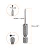 1/5/10pcs Phillips Screwdriver Bit 1/4" Hex Shank 50mm Long Magnetic S2 Steel Screw Driver Bit Cross Head Electric Drill Bits