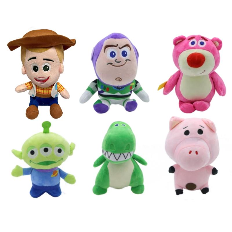 New Toy Story 4 Woody Jesse Bath Lightyear Plush Toy Cartoon Anime Fill Woody Doll Plush Toy Gifts to Children for Christmas