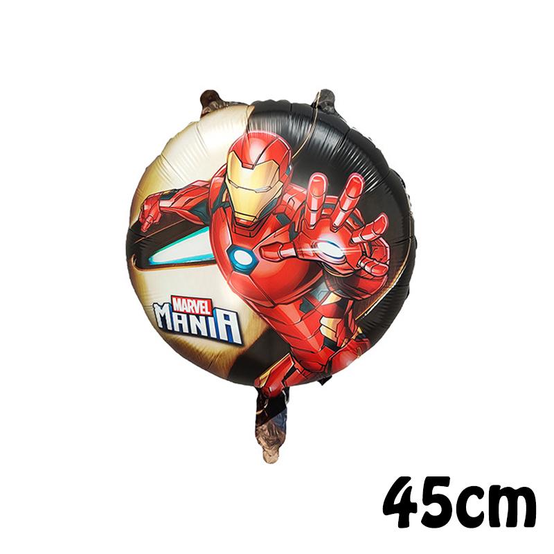 Foil Balloon Baby Birthday Photo Props Cartoon The Avengers Aluminum Film Balloons Happy Birthday Party Balloon Supplies