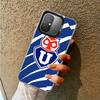 Chile U-Universität Logo Stoßfeste Handyhülle für Xiaomi Poco X7 X6 X5 X3 Pro F7 Ultra M8 Redmi 15C 15 14C 13C 12C 10C 13 12 10