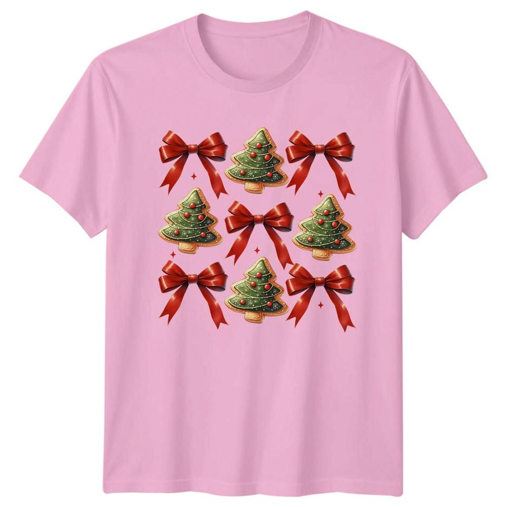 Christmas Tree Gingerbread Holiday Unisexs TShirt Unisexs Tee Graphic Top