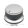 Not Slip Aluminum Rotary Control Knob Universal Aluminum Volumes Potentiometer Knob for Studio Mixing Universal