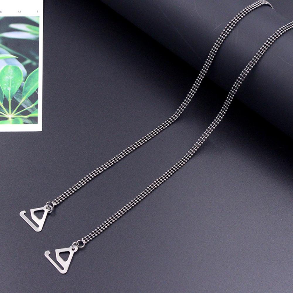 1 Pair Shiny Metal Women Bras Straps Adjustable Lingerie Accessories Underwear Strap Aniti-slip Shoulder Straps for Dress One Size
