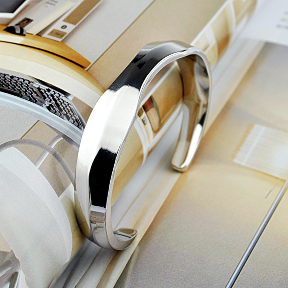 Simple Bracelet Electric Women'S Platinum Plated Opening Adjustable Bracelet Temperament Versatile Jewelry