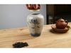 Hand-painted Bamboo Ceramic Tea Canister - Moisture-proof Storage for Green, White, and Pu'er Tea