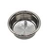 54mm Stainless Steel Filter Basket Double Layer Powder Bowl Coffee Grounds Filtering Tool Suitable for Coffee Machine