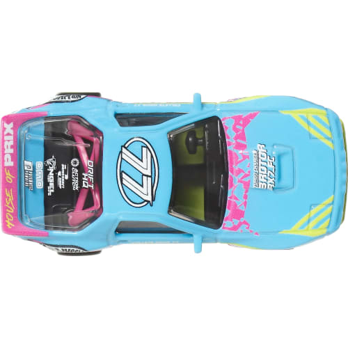 Hot Wheels Car Culture Silhouette Mazda RX-7 FC Pandem Vehicle Toy Miniature Car for Ages 3 and Up, Blue, JBK60