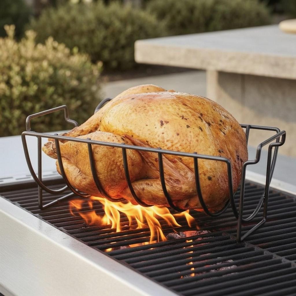 Roasting Rack with Handles Non-Stick Cookware Versatile for Home Cooks
