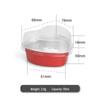 MDNG Heart-Shaped Aluminum Foil Baking Box