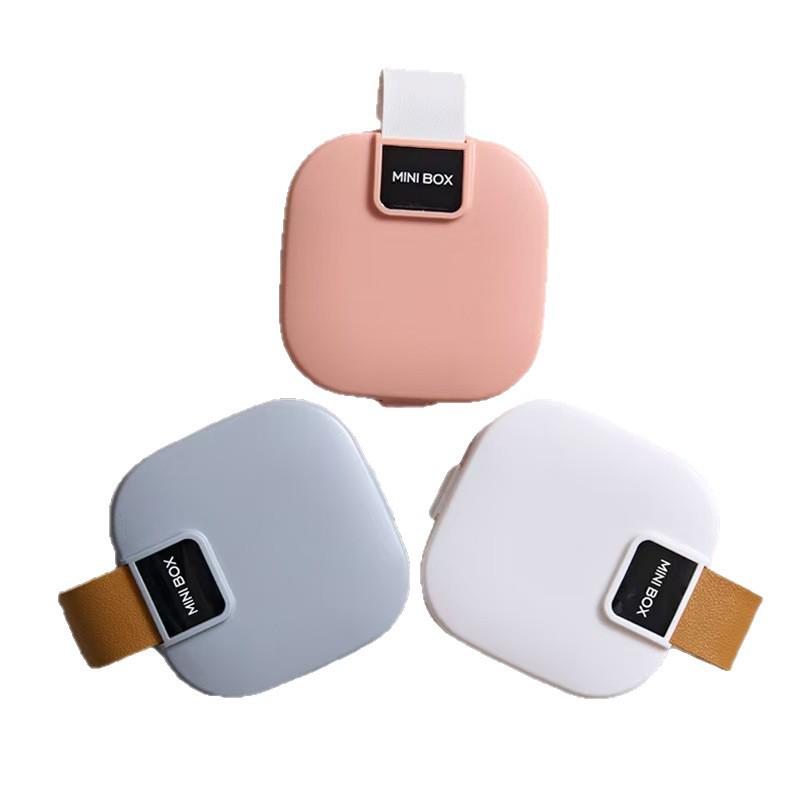 Mini carcasă portabilă de depozitare: Cablu de Date Multifuncțional, Încărcător, Organizator pentru Căști Bluetooth