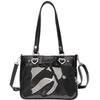 Large Capacity Ita Bag Tote Bag Women's Fashion Versatile Crossbody Bag Student Transparent JK Handbag Shoulder Bag
