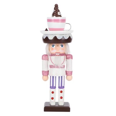 Home Wood Desktop Figures Handcraft Decoration Ornament Gift for Living Room Office